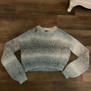 cute blue ombre sweater!
